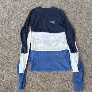 Lot of 3 Vineyard Vines Men’s Medium Long Sleeve Tee